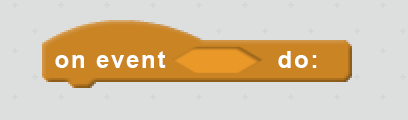 On event ( ) do: